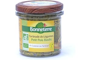 THE GREAT CANADIAN TEA Bonneterre - Tartinade Petit pois Basilic135G