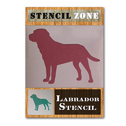 Labrador Hund Mylar Gemälde Art Wand Schablone Home Decor DIY Art Crafts A5 Size Stencil - XSmall