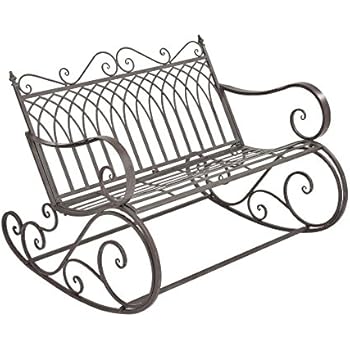 Amazon.de: Schaukelbank AVIS Gartenschaukel Schaukel aus Metall
