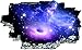 Produktbild Planet Sterne Weltall All Galaxy Wandtattoo Wandsticker Wandaufkleber C0218 Größe 70 cm x 110 cm