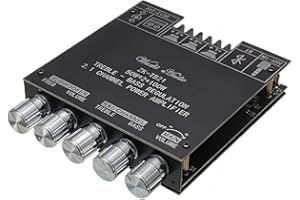 ELECBEE ZK-TB21 TPA3116D2 Bluetooth 5.0 Subwoofer Amplifier Board 50WX2(R and L channel)+100W 2.1 Channel Power Audio Stereo Bass AMP