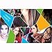 Kolylong Hair chalk, One time Wax Cover Hair Highlights Gradient Pen Temporary Hair dying pen (Black)