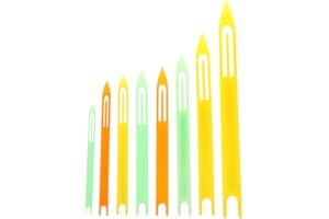 FOXCUP BOBEINI 8 pièces/Ensemble Aiguille de Filet de pêche Ligne de Filet de réparation navettes en Plastique réparant Le Tissage