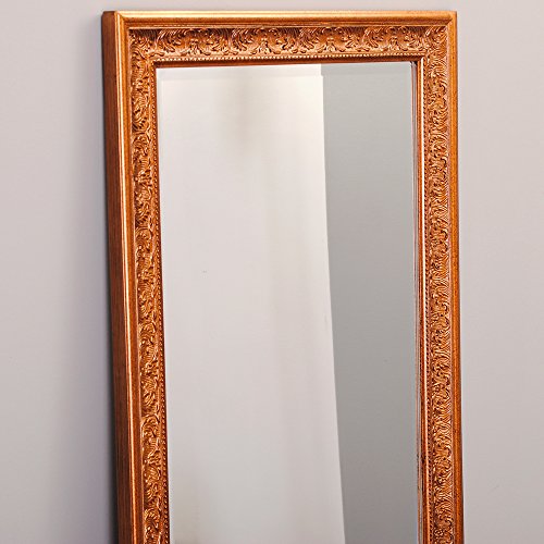 WANDSPIEGEL Pompöser Barock Spiegel FIORA 130x50cm GOLD BRONZE - 5