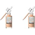 Maybelline Super Stay Skin Tint Foundation, With Vitamin C*, Foundation and Skincare, Long-Lasting up to 24H, Vegan Formula, Shade 30 (Pack of 2)