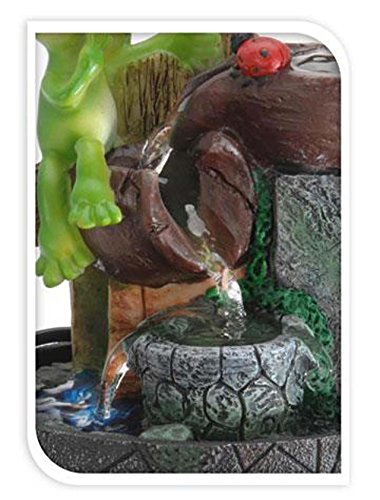Zimmerbrunnen Frösche 19cm 4 - 2