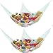 Demiawaking Multi-Purpose High Quality Mesh Storage Net Corner Hammock Toy Organizer Holder for Stuffed Animals Baby Kids All kinds of Toys (180*120*120cm)