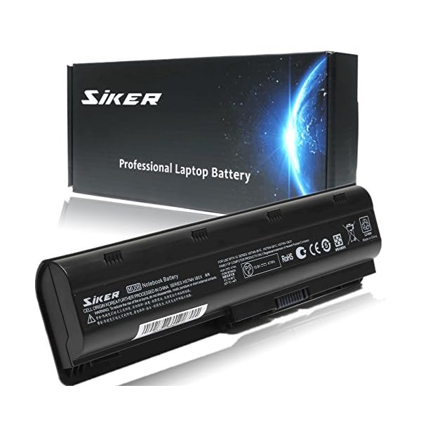 SIKER® Li-ion 6-cell 10.8V 47WH New Laptop Battery for 593553-001 593554-001 mu06 mu09 - HP Battery Presario CQ32 CQ42 CQ43 CQ56 CQ62 CQ72,COMPAQ 435 436 Notebook PC