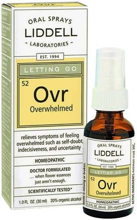 LIDDELL - Ovr Letting Go Overwhelmed Homeopathic Oral Spray - 1 fl. oz. (30 ml)