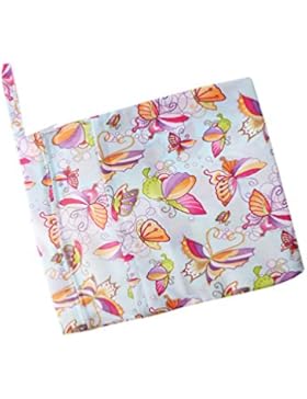 Baby Kleinkind wasserdichtem Reißverschluss wiederverwendbare Stoff Windel Tasche