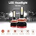 Produktbild Kreema 2 stücke Super Mini H8 / H9 H11 Scheinwerfer Lampen Conversion Kit Lampen, Hallo Lo COB LED Chips Licht 100 Watt 20000LM 6000 Karat