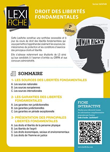 Télécharger Droit des libertés fondamentales Livre eBook France