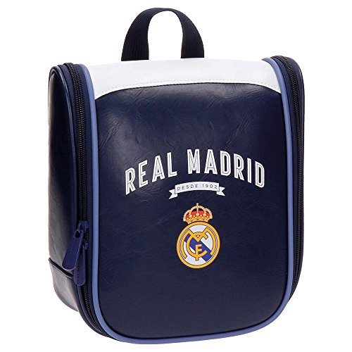 Real Madrid-4974551 Neceser, Color Azul, 22 cm (Joumma 49745)