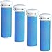 EXTRA Coarse Replacement Refill Rollers Compatible with Emjoi Micro-Pedi Callous Remover for Rough Calluses (4 pack)