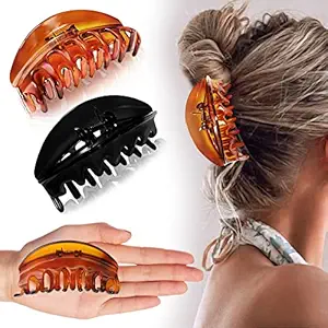 Sanas Hair Clips For Thick Hair 2Pcs Claw Hair Clips For Women Jumbo Hair Clip Big Hair Clip Hair Accessories Korean Hair Clips Hair Clips For Thick Hair Clip Claw Pretty Hair Clip Jaw Hair Clip 2Pcs