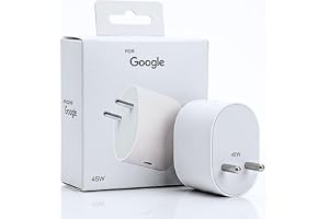 45W Type-C Fast Charging Adapter for Google Pixel & Chromebook | PPS Rapid Power Adapter High-Speed Charger| Power Output| Original Charging Speed