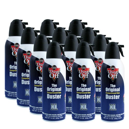 Falcon Dust-Off Druckluft XL 300 ml, 12 Stück