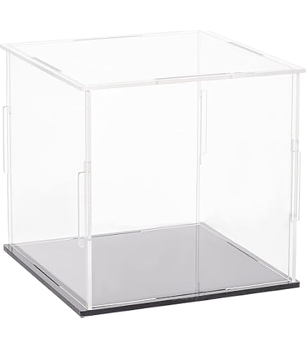 Custodia Espositiva Trumpeter Rotonda Con Base LED Opzionale - Proteggi I Tuoi Modellini! - 5