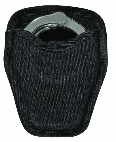 BianchiAccumold 8034 Open Top Cuff Case, Fits Standard Handcuffs - Black