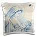 Produktbild 3dRose Mary und Kind Vintage Artwork in Weich Blue-Pillow Fall, 16 von 40,6 cm (PC 165431 _ 1)