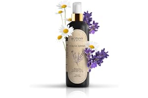 BotanyRoom® Lavendel rumsspray för lugn och god sömn. - Naturlig eterisk oljedimma för stressreducering och ångestreducering