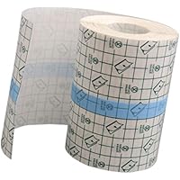 Exceart Wasserdicht Transparent Bandage PU Folie Tape 10cm X 10m Medizinisch Pflaster Stretch Wundkompressen Tattoo…