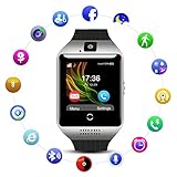 MFY&CZ Bluetooth Smart Watch Sport Smartwatch mit Kamera Wasserdicht Uhren Herzfrequenz Fitness Tracker Armbanduhr Kompatible iOS iPhone Android Samsung LG für Herren Damen