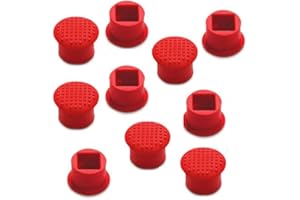 Gintai Red TrackPoint Caps Mouse Pointer Soft Rim for Lenovo Thinkpad T400 T410 R400 T420 T430 T440 T450 T460 T470 T510 T520 X61 Pack of 10 Keyboard Mouse ThinkPad X/T/E / / L/P/Yoga Series
