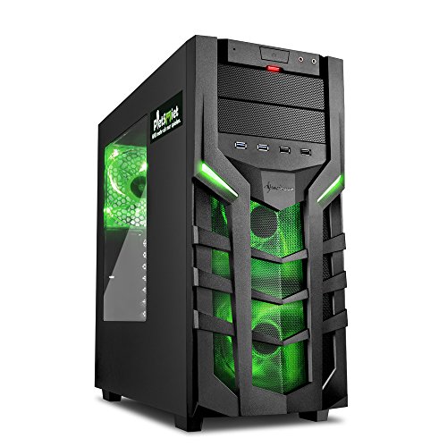 one PietSmiet Nougat · Intel i7-7700K (4 x 4.50GHz) · 8GB NVIDIA GTX1070 · 16GB RAM · 480GB SSD + 2000GB HDD ·Gigabyte GA-Z270-Gaming K3-EU · Windows 10 Home · Leiser Gaming-PC · Kabylake