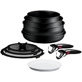 TEFAL Ingenio Experience Fusion Core 9X B&uuml;y&uuml;k Tava Ve Tencere Seti - 11 Par&ccedil;a