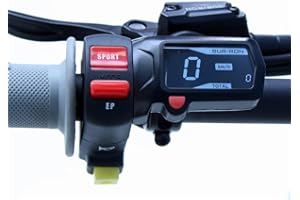 BIUGERCN Motorbike Speedometer waterproof timer tachometer LCD Display Digital Hour for Surron Sur Ron Light Bee X/S