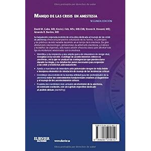 Manejo de las crisis en anestesia (2ª ed.)