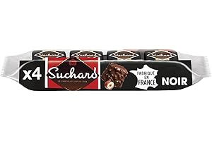 Suchard Chocolat Rocher Noir 4 x 35 g