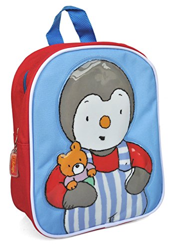 Tchoupi - Petit Sac à Dos 25 cm - Pour Crèches et Maternelles Petites Sections