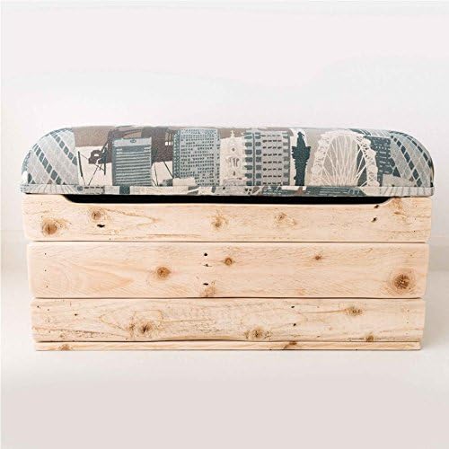 Ottoman Box - London Skyline