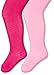 Twins Baby Girls Tights, 2-Pack, Multicoloured (Pink / Rosé ), 4-6 Months (Manufacturer size: 68)