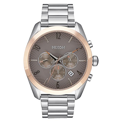 Nixon Unisex-Armbanduhr Bullet Analog Quarz Edelstahl A366 - 2215-00 Nixon Unisex-Armbanduhr Bullet Analog Quarz Edelstahl A366 - 2215-00