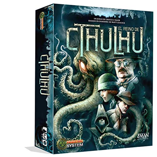 Z-man Games España- Pandemic El Reino de Cthulhu, Color (ZM7114ES)