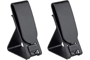 GYDEHUTJ 2 PCS Tactical Headset Gürtelcliphalter Molle Gehörschutzaufhänger