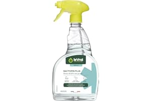 ACTION PIN LE VRAI PROFESSIONNEL Bactopin Plus Détergent Désinfectant Tous Sols Prêt à l’Emploi Bactéricide, Virucide, Levuricide Parfum Pin des Landes Fabrication Française - Pulvérisateur 750 ml, Taille unique
