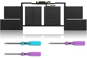 BIUBOTY A1707 A1820 Battery Compatible with MacBook Pro 15'' A1707 EMC 3072 3162 MacBook Pro 13.3'' A1707 A1820 Laptop Battery[11.4V/6667mAh]