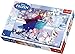 Produktbild Frozen Puzzle 160 Teile Die beliebten Disney-Stars aus dem erfolgreichem Film Frozen, Elsa, Anna und der lustige Schneemann Olaf, zieren dieses tolle Puzzle. In einer Winterlandschaft auf einem zugefrorenen See haben alle eine Menge Spaß beim Schlittschuh fahren.160 Puzzleteile versprechen großen Puzzlespaß.