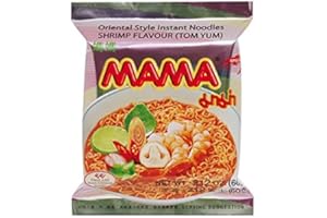 Mama - Asia makaron Shrimp Tom Yum Geschmack- 30 szt. (30 x 60 g) - 1 karton gotowe danie