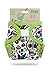 Produktbild Petit Lulu AIO Taschenwindel One Size (4-15 kg) Klett | Fluffy Organic | Wiederverwendbare & Waschbare Windel | Bambus & Biobaumwolle Einlagen (Gatos Calaveras (auf weiß))