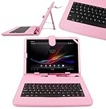 Disponible en los siguientes colores: negro,rosa,morado,rojo y azul ¡Elija el que más le guste!Tenemos teclados disponibles en español,inglés,francés y alemán