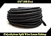 Produktbild 100 FT 1/10,2 cm Zoll Split Loom Tubing Draht Kabelschutzrohr Schlauch Cover Auto Home Marine blackmarine schwarz