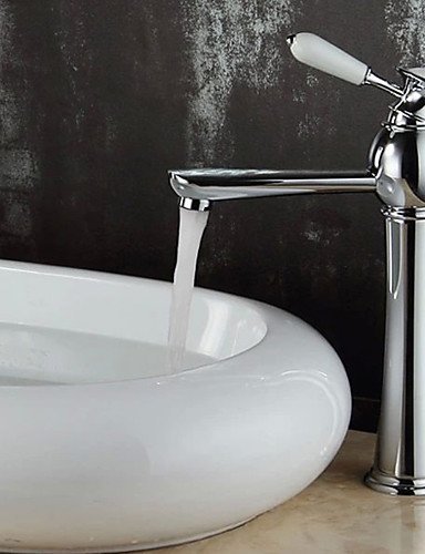 Preisvergleich Produktbild Giow europäischen Stil Chrom Waschbecken Wasserhahn-Slive