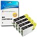 Produktbild 4 XL Tintenpatronen kompatibel zu Epson T1281 für Stylus S22 SX125 SX130 SX235W SX420W SX425W SX435W SX438W SX445W SX445WE Office BX305F BX305FW BX305FW Plus - Schwarz, hohe Kapazität