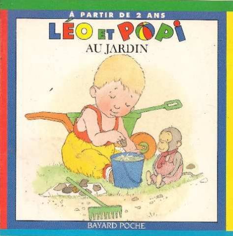 Léo et Popi au jardin