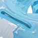 CosCosX Child Inflatable Swimming Toddler Safety Aid Float Seat Ring BLUE